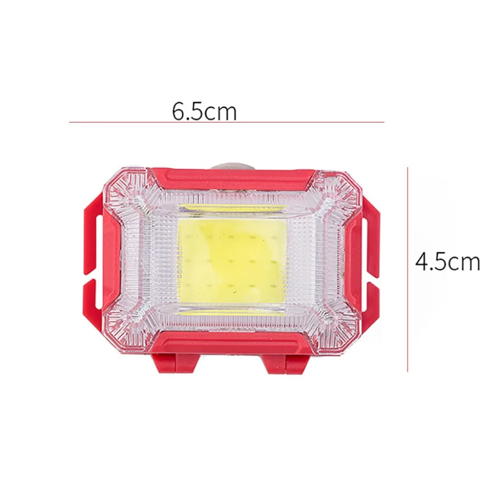 Riding lights waterproof USB rechargeable mini COB LED headlights headlights AAA flashlight headlights flashlight outdoor 20O31 (1)