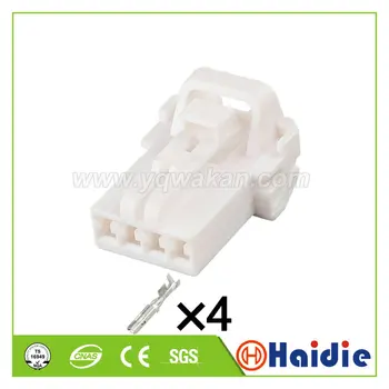 

Free shipping 5sets 4pin auto wiring plastic housing plug MG 611275 electrical unsealed connector MG611275