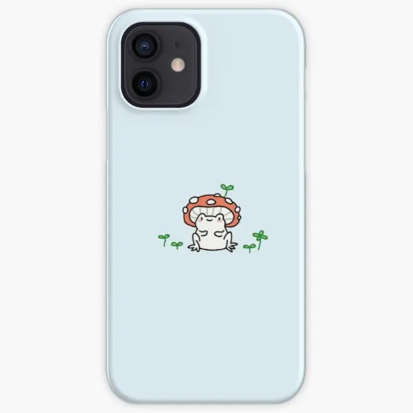 Mushroom Frog Iphone Snap Hard Phone Case for iPhone 5 5S X XS XR Max 6 6S 7 8 Plus 11 12 13 Pro Mini Cover Accessories | Мобильные