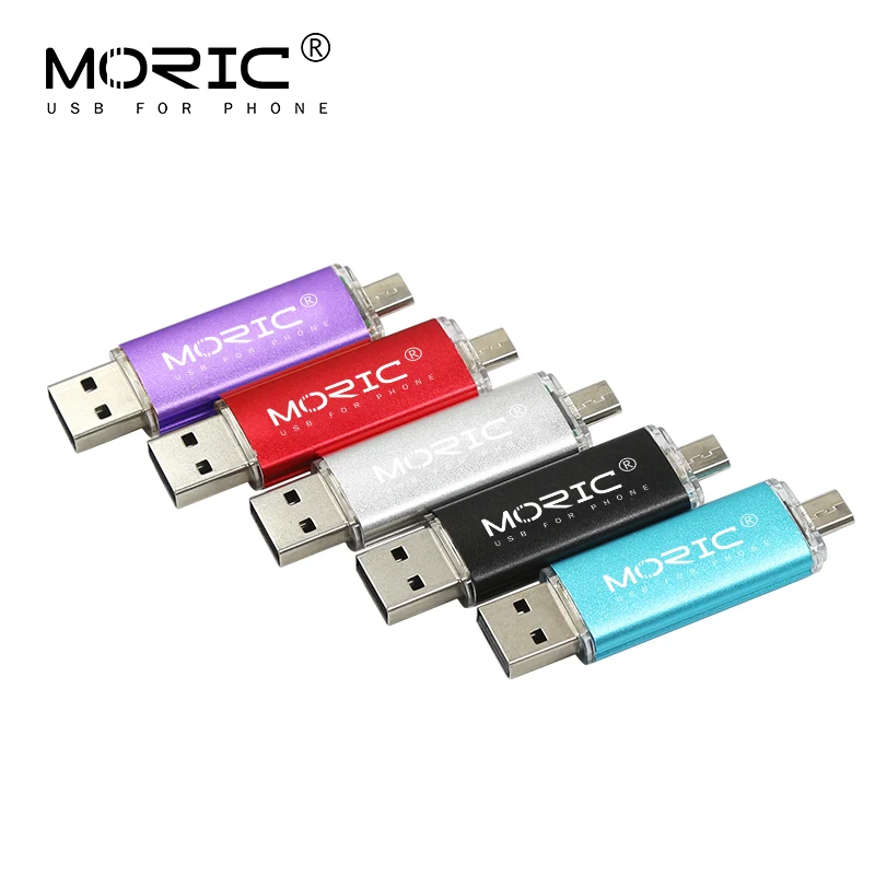 Цветной металлический флеш накопитель USB флешка на 64 ГБ 8 32 16 внешний OTG карта