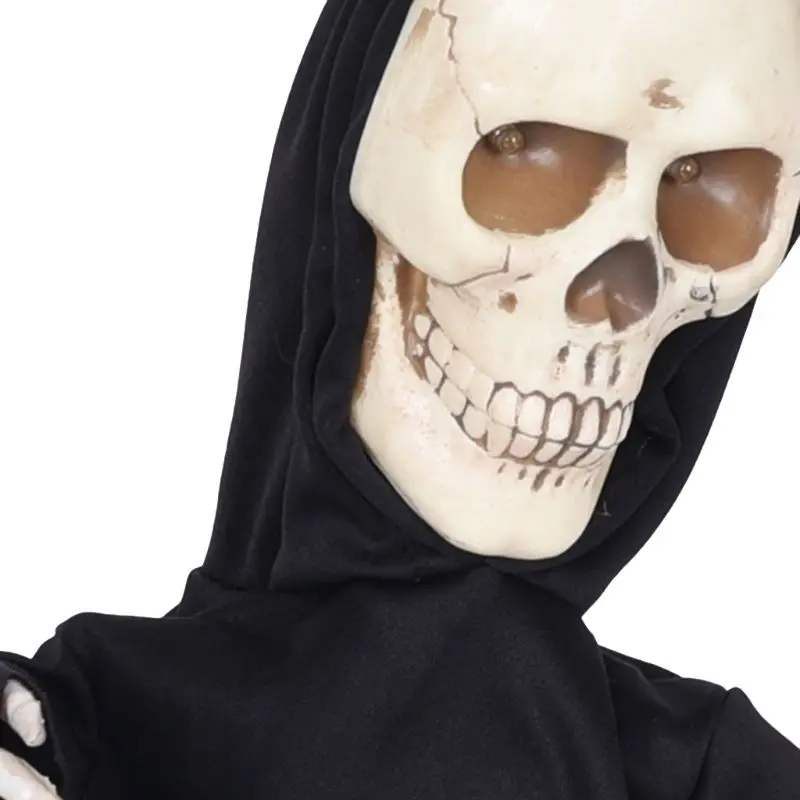 Хэллоуин украшения Grim Reaper электрические страшные шалости Призрак Череп дом с привидениями Ужасы реквизит вечерние игрушки 72XF