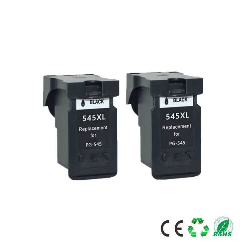 2Black Черный PG545 CL546 Замена для canon чернильный картридж pg545xl pg 545 545XL для canon pixma MG2950 MG2550 MG2500 MG3050 MG2450 MG3051 - Цвет: 2Black