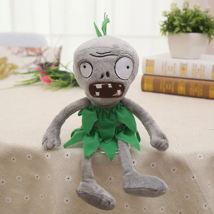 1 шт. Растения против Зомби Плюшевые игрушки 30 см PVZ Gargantuar шапки пират утка плюшевый зомби мягкая игрушка кукла мягкие игрушки подарки для детей - Цвет: Фиолетовый