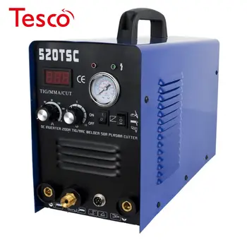 

Tosense 520TSC 3 in 1 Multi-Function 50A Air Inverter Plasma Cutter 200A TIG/MMA Welder 110V/220V Dual Voltage Welding Machine