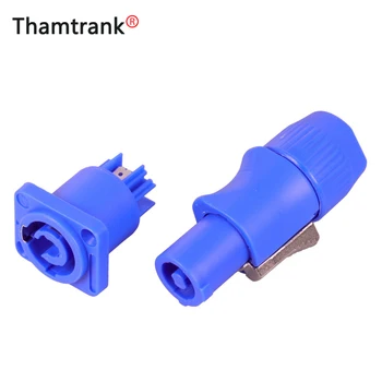 

10Sets 3PINS Male&Female PowerCON Connector Set, Type A NAC3FCA+NAC3MPA-1&NAC3FCB+NAC3MPB-1,Male Plug+Chassis Panel Mount Socket