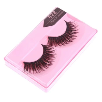 

10 Pairs False Eyelashes Pure Hand-made Thick Long Voluminous Fake Lashes 5#-628