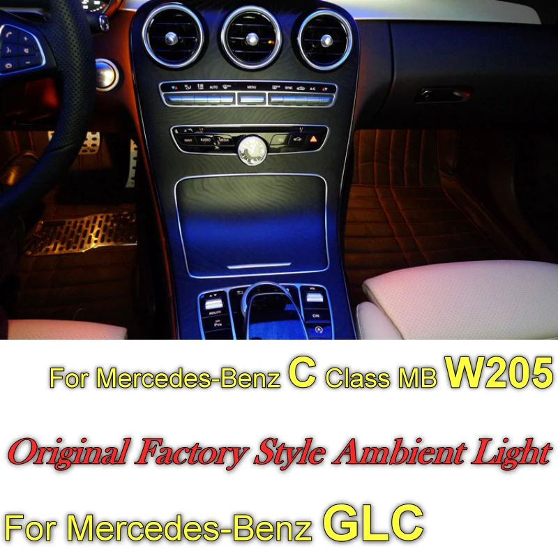 Для Mercedes Benz C MB W205 2014 ~ 2019 или GLC X253 C253 внутренняя панель приборной панели OEM