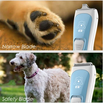 

New Pet Dog Hair Trimmer Animal Grooming Clippers Washable Cat Cutter Machine Haircut Shaver Electric Scissors Mower Clipper