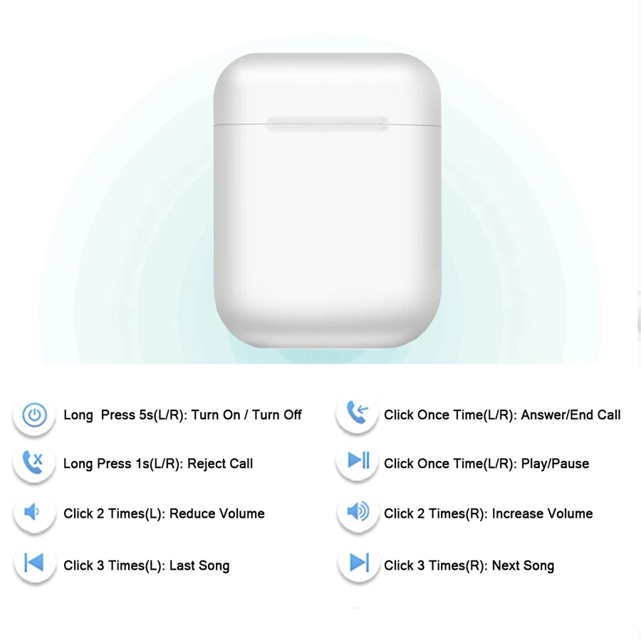 I100 TWS Air Smart sensor Pop-up 1:1 Bluetooth 5,0 беспроводные наушники раздельное использование Бас-гарнитура PK I200 I99 I30 I60 i97