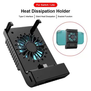 

Game Controller Cooler For For Switch NS/Lite Game Holder Stand Heat Sink Cooling Gamepad Controller Charging Dock