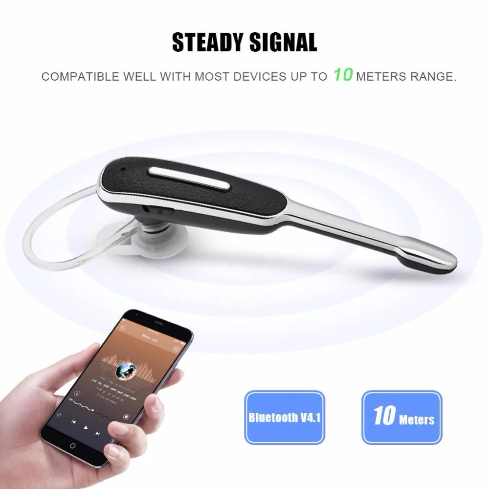 HM1000 беспроводные Bluetooth наушники мини Handsfree портативная беспроводная гарнитура с микрофоном 200 шт./партия