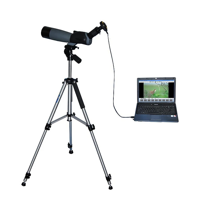 

Spotting Scope 3.0MP Electronic Eyepiece Digital Camera Lens USB Port and Image Sensor w/ Adjustable Monocular Telescope Adapter