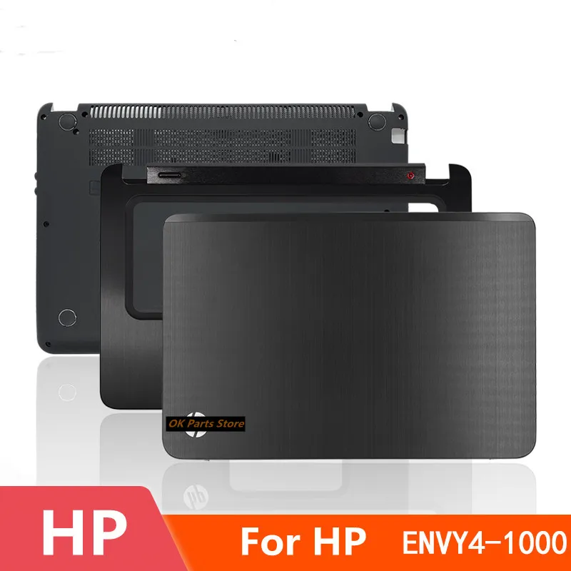 

For HP Envy 4-1000 1008 1040 TPN-C102 A-Shell/B-Shell/C-Shell/D Shell Back Cover Shell Black