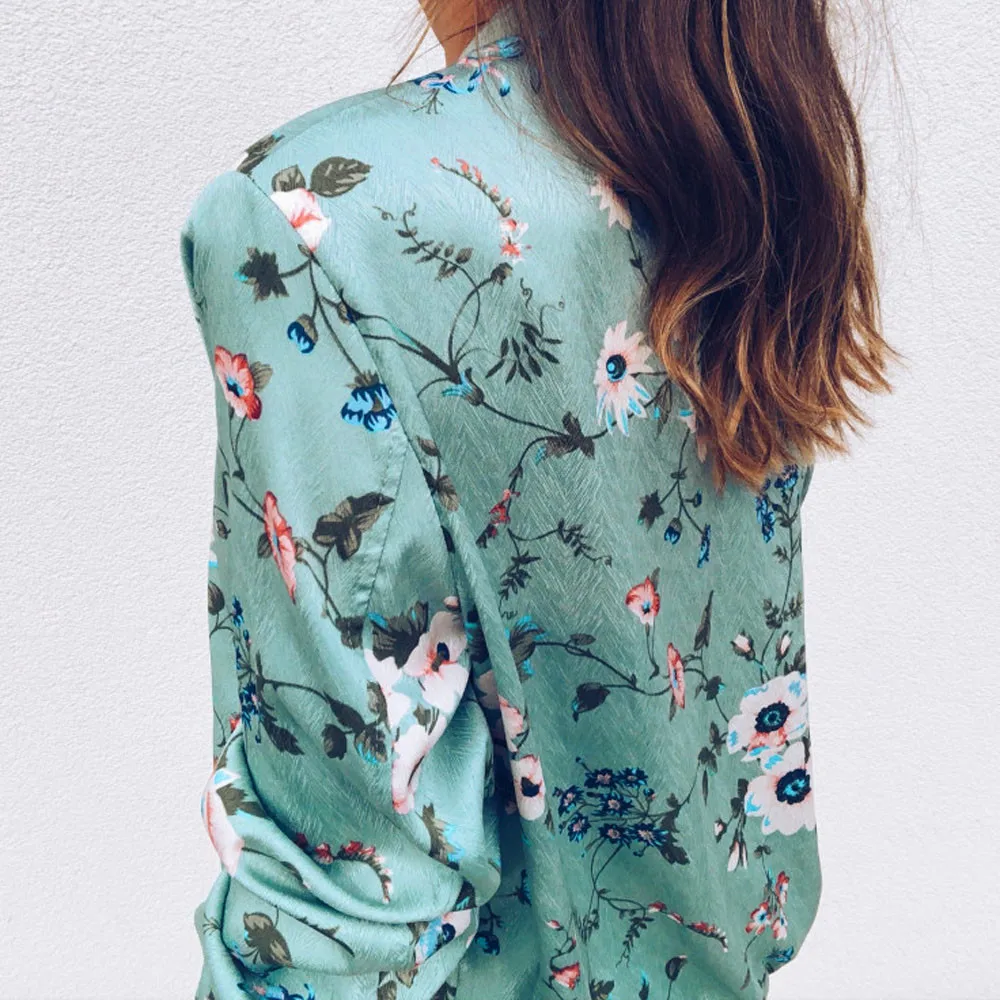 2020 Vêtements d'extérieur et manteaux vestes femmes dames rétro цветочный бомбер на молнии Верхняя одежда