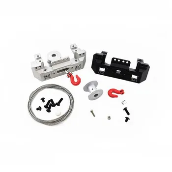 

25T Servo Winch Drum Steering Gear Bracket Winch Set for 1/10 Traxxas TRX4 Axial SCX10 D90 RC Crawler Car Upgrade Parts
