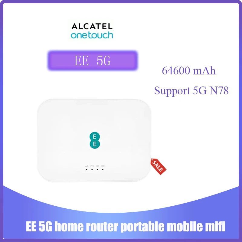 

Новинка 2021, домашний роутер EE 5G, портативная Мобильная точка доступа Mifi, беспроводная точка доступа, Sim-карта, Мобильный Wi-Fi, батарея 6460 мАч, поддержка телефона, телефон N78
