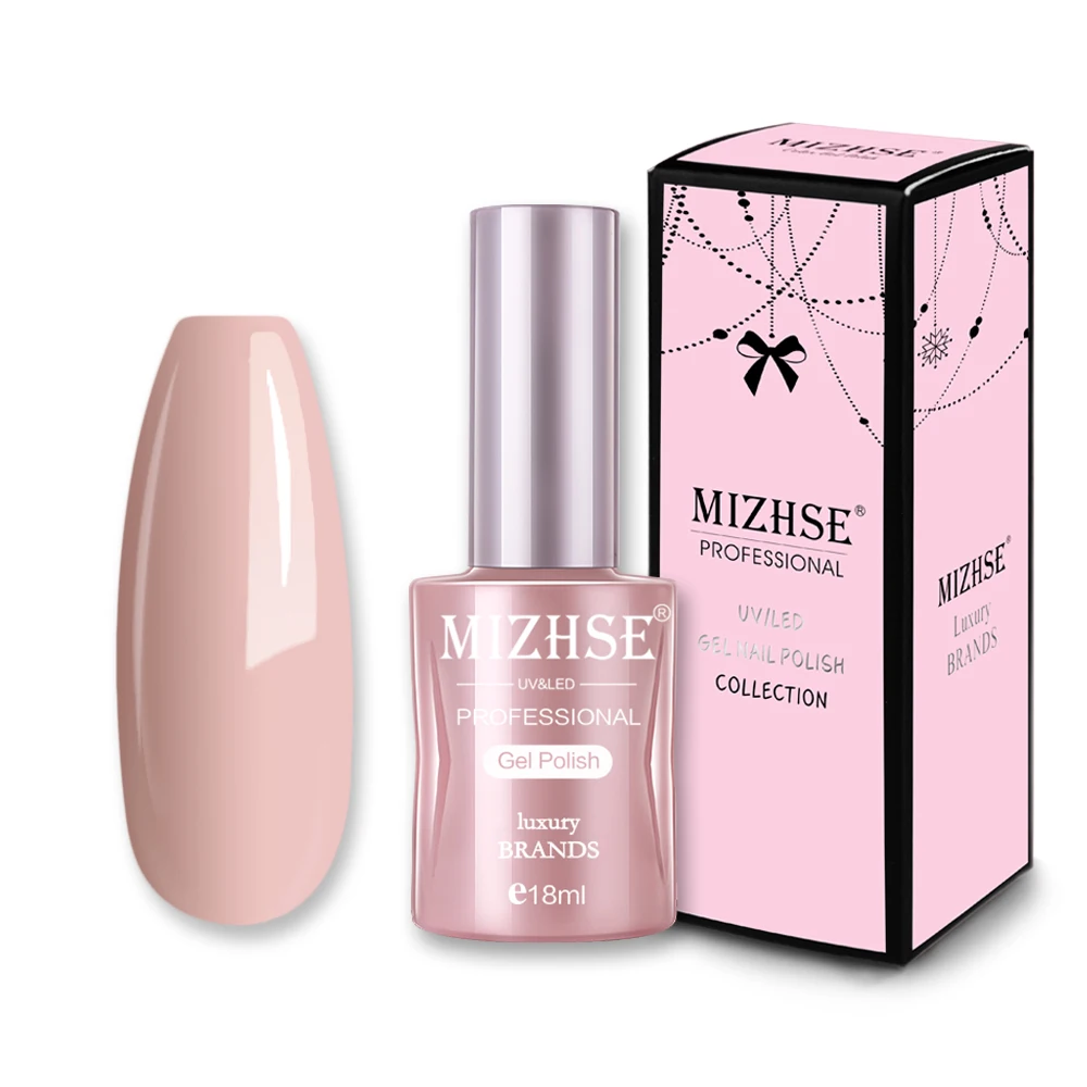 BBF001 MIZHSE 18 мл 1 шт. Гель-лак для ногтей Off White УФ-гель для ногтей УФ и светодиодный эмали Гель-лак для ногтей ногти с uv-фильтром - Цвет: BBF001