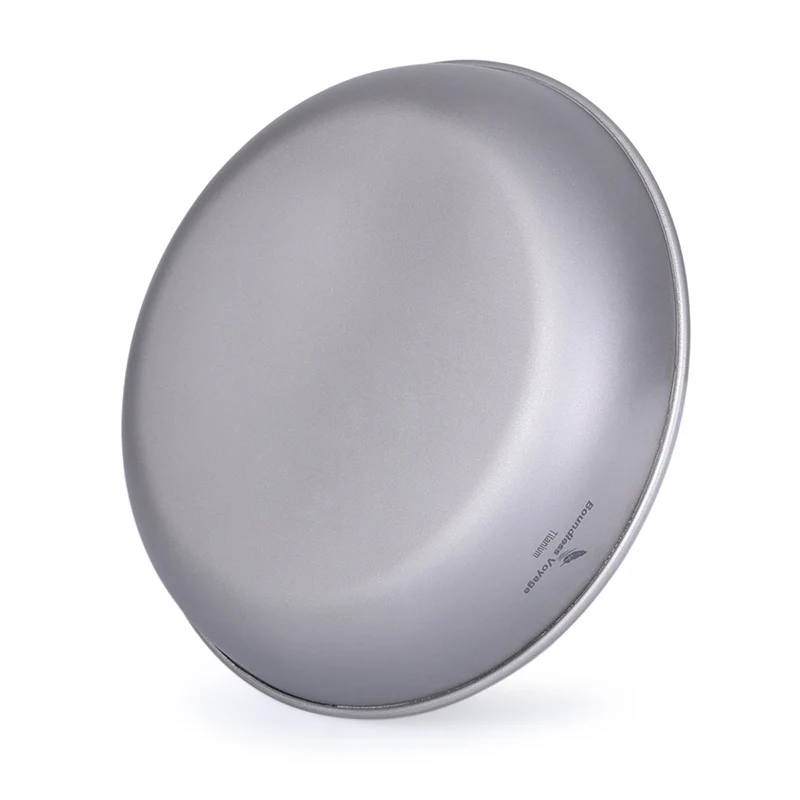 Description Picture 3 of itemBoundless Voyage 3pcs Ultralight Titanium Plate Camping Bowl Dish with Mesh Bag Outdoor Camping Tableware Cookware Mess Kit 167g