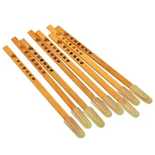 10 шт. тип скребок для бумаги бамбуковая медовая пчела ручка ручной работы инструмент для пчеловодства инструменты