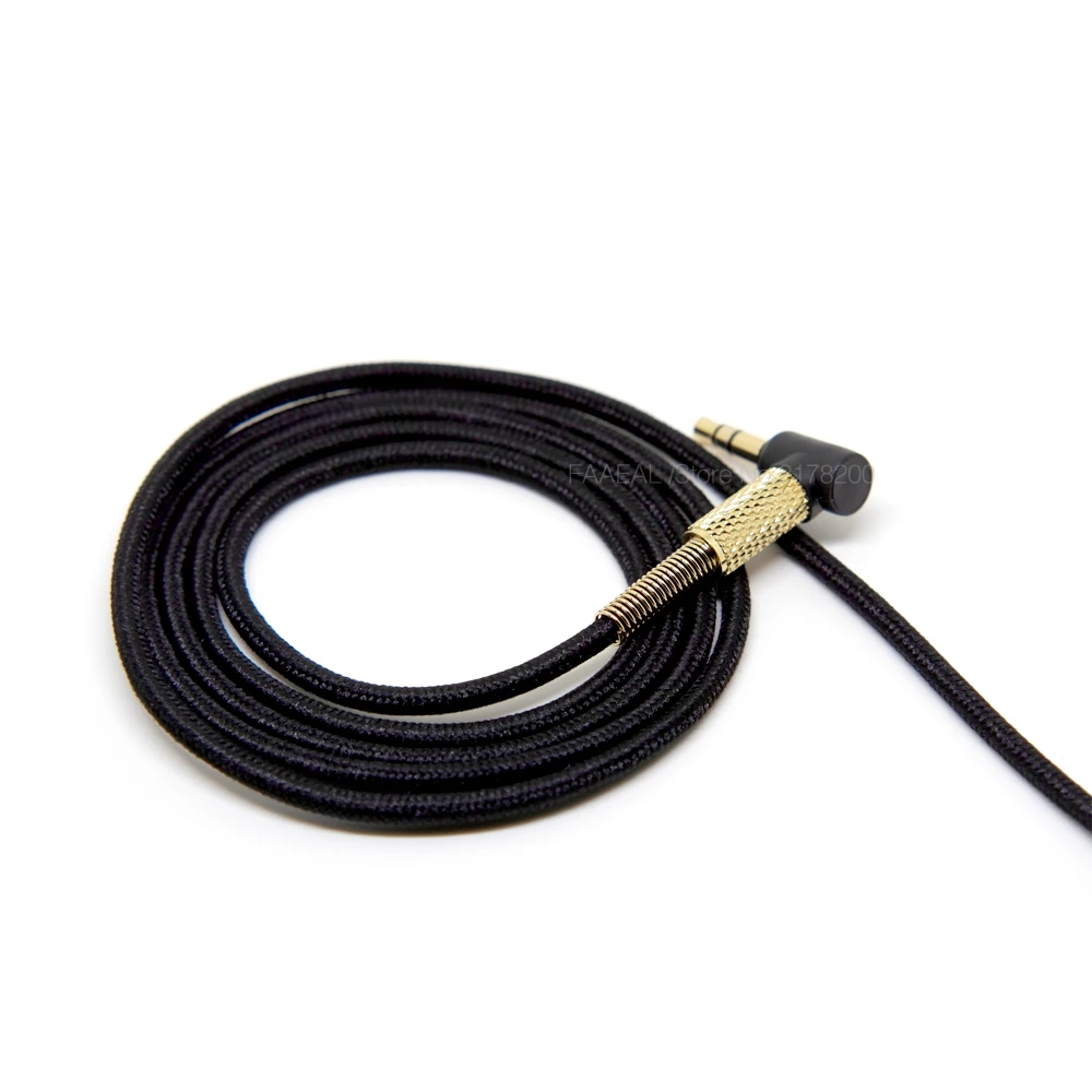 1 2M Weave Silver plated Headset upgrade line Replace Cable Fit For AKG Q701 K702 K267 K712 K141 headphones Replacement Cable