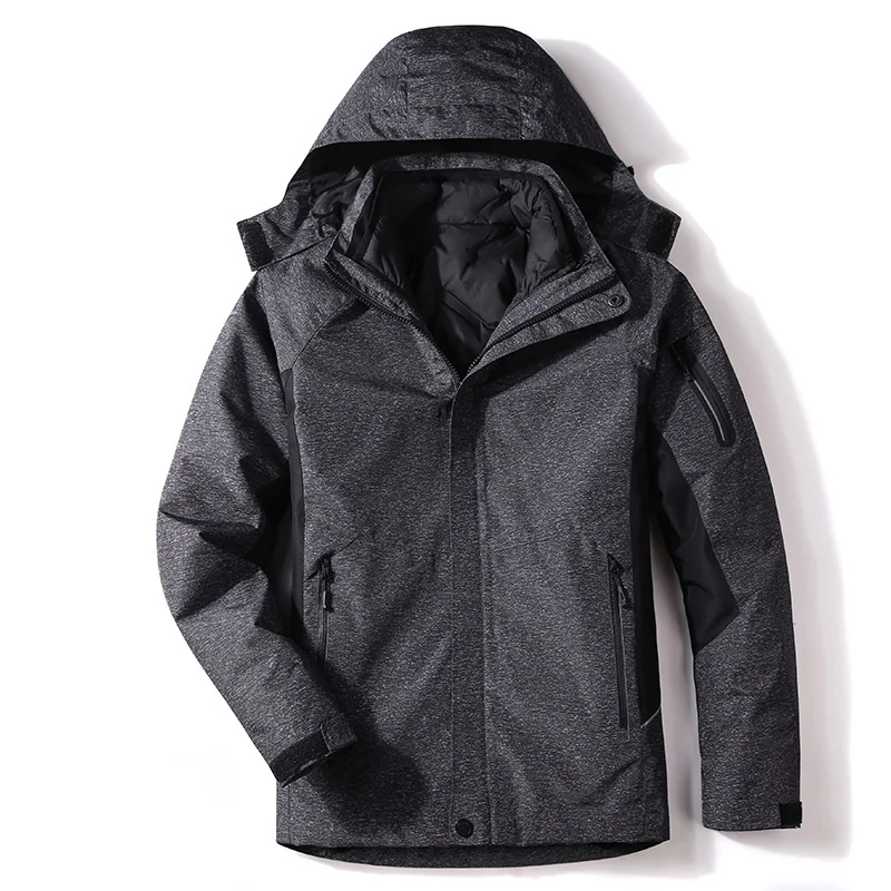 Camouflage D gray Лыжные куртки для женщин, водонепроницаемая ветрозащитная куртка для сноубординга, уличная спортивная одежда, лыжная куртка, дышащая зимняя женская куртка - Цвет: Camouflage D gray