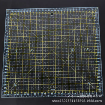 

wholesale DIY sewing quilting tool square patchwork ruler sewing ruler clothing ruler 30*30cm tailor ruler