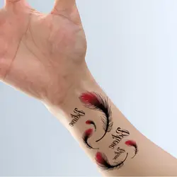 Flower Pattern Body Art Unisex Tattoo Sexy for Unisex Waterproof Sticker Transfer Tattoos Stickers for Unisex