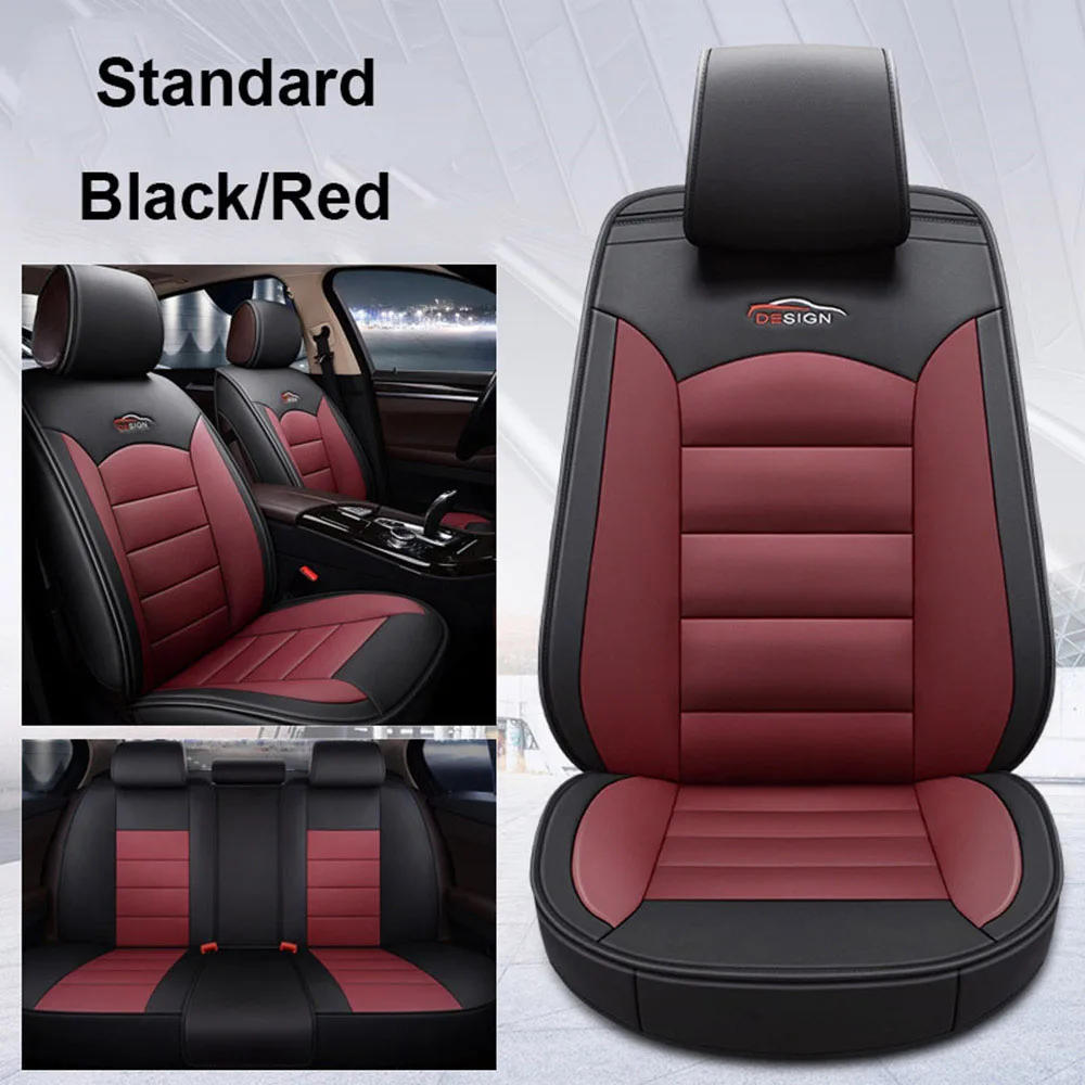 

Leather SUV Car Seat Covers Accessories for Kia Soul Optima Niro Stinger Sportage Seltos Rio Cadenza Forte Spectra 2020 2017