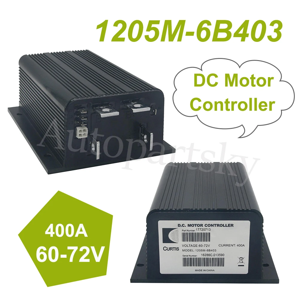 Контроллер двигателя постоянного тока PMC 400A 60 в 72 1205M-6B403 1205M-6401 17720713 6B401 для Curtis