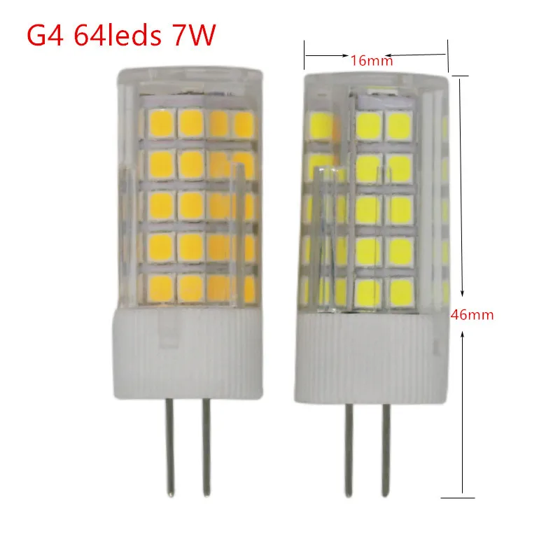 Высокое качество! G4 G8 GY6.35 SMD2835 7 Вт 9 Вт 10 Вт AC110V AC220V затемнения светодиодный светильник лампы лампада кукурузы светильник s