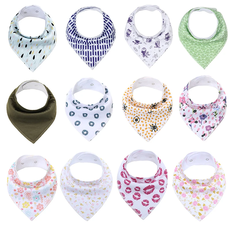 PUCIO Bavoirs Bébé Bandana Bavoir avec 2 Bouton Réglable,100% Coton  Biologique,Doux & Absorbant, Hypoallergéniques Bébé Bavoir Triangle pour  Garçons Filles Lot de 5，Multicolore，bavette : : Bébé et  Puériculture