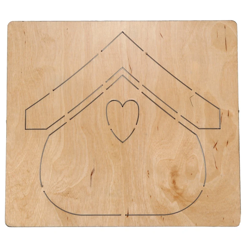 

Bird House Pendant DIY Moulds Die Cut Accessories Wooden Die Cutting