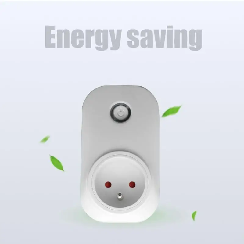 ALLOYSEED EU/FR/UK/IT Plug беспроводная WiFi интеллектуальная розетка настенный светильник пульт дистанционного синхронизации розетка для Google Home Alexa Голосовое управление