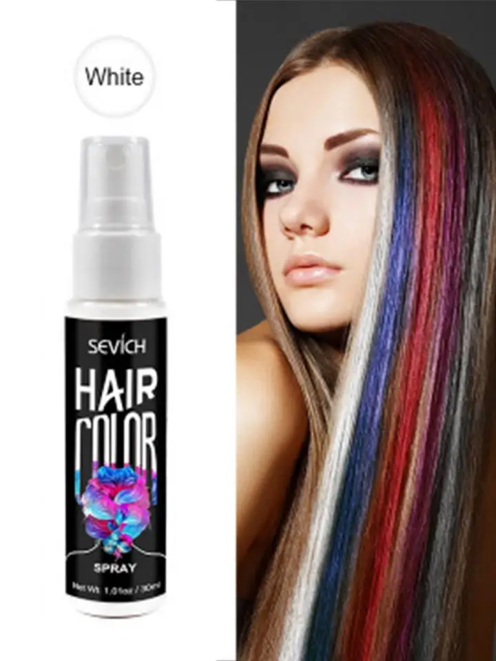 Disposable Hair Dye Color One Spray Fast Temporary Dyeing For