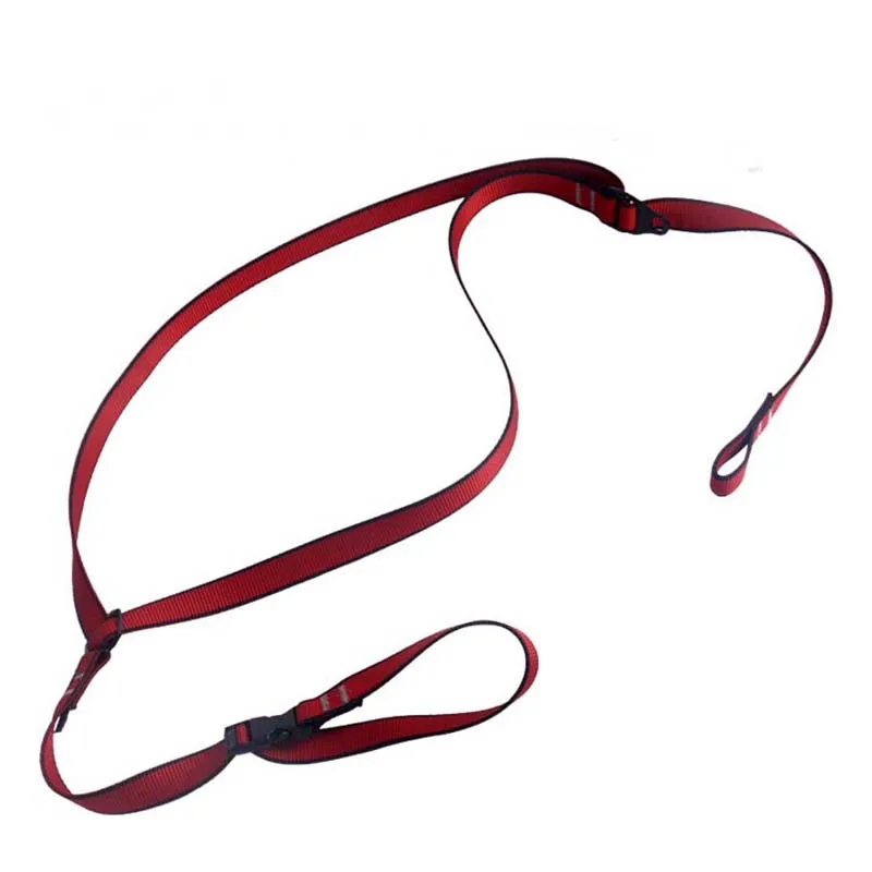 Rock Climbing Adjustable Chest Safety Belt Camping Ascending Shoulder