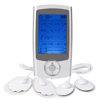 

16 Modes Tens Unit Portable Pulse Massager TENS Unit Muscle Stimulator Therapy PainRechargeable Electric Pain Relief Machine