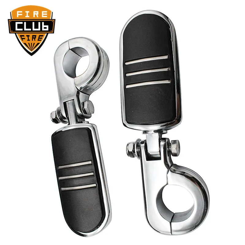 Подножки для ног для мотоцикла Harley Sportster Softail Suzuki Yamaha Honda GoldWing GL1500 1,2" 32 мм
