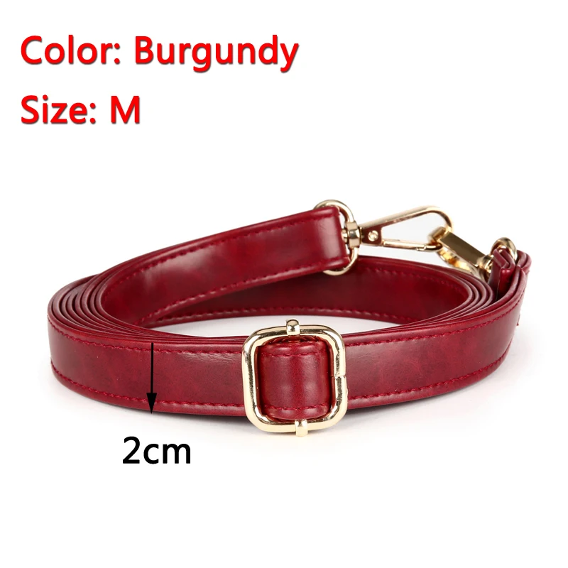4 Metal Colors! Diy Adjustable Replacement Shoulder Bag Strap Belt Vintage Pu Leather Bag Straps For Purses,handbags Accessories