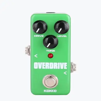 

Mini Effect Pedal Overdrive with True Bypass for Electric Guitar Green