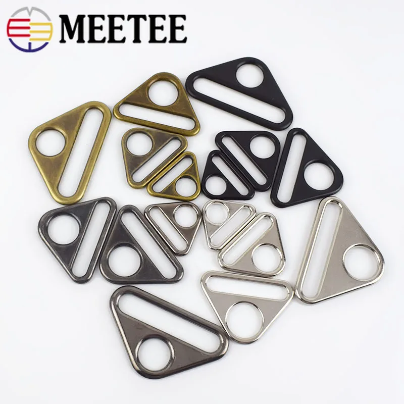 Meetee 10 шт 25/32/38/50 мм регулировочный Ремень С нескользящими подошвами соединение