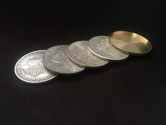 

FLIGHT Magic Tricks Close Up Production Transposition Vanish Coin Magia Mentalism Illusions Props Gimmick Coin Routine Magicians
