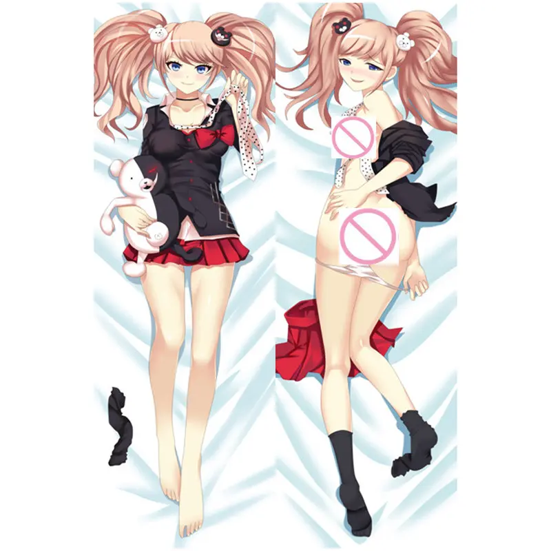 Аниме данганронпа Наволочки Dakimakura Чехол классный мальчик сексуальный Nanami ChiaKi 3D двухсторонние постельные принадлежности обнимающие наволочки для подушек DM01