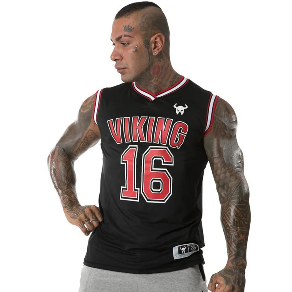 

Bodybuilding Sporty Tank Tops New Men Gyms Fitness Workout Sleeveless Shirt Male Stringer Singlet Summer Casual Undershirt Vest