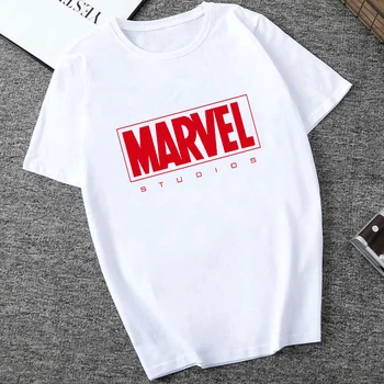 

Captain America Iron Spider Short Sleeve Vogue The Avengers Summer Tee Tops MARVEL Studios White T Shirt Cartoon Tops