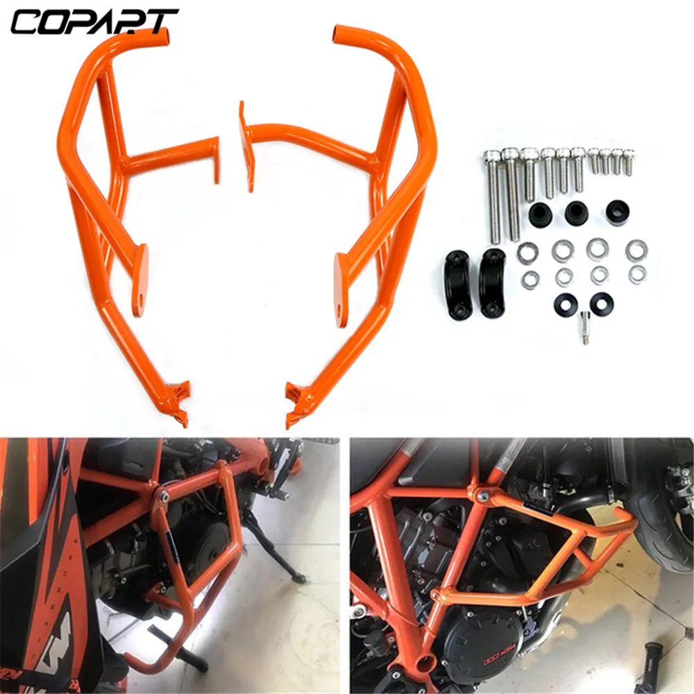 Защитная рама для двигателя KTM 1290 Super Duke R GT 14 15 2016 2017 2018 защита Бампера защитная