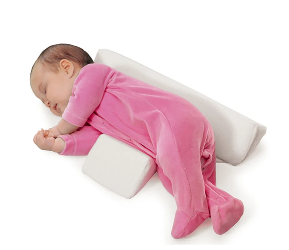 IMBABY детская подушка, детская подушка для бокового сна, стильные подушки, моющаяся Подушка с защитой от головы, для детей 0-6 месяцев