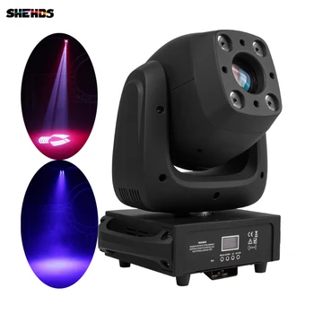 

Led Lyre 4x10W RGBW 4in1 Moving Head 100W Spot Lighting Wash Gobo Stage Lighting 3 Prism Disco Club Party DJ 12/16/23 CHs SHEHDS