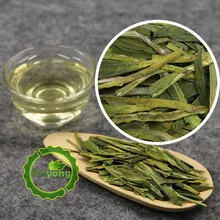 Dragon Well зеленый чай, весенний органический чай, китайский зеленый чай