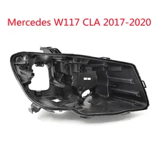 Headlight Base Front Auto Headlight Housing For Mercedes-Benz CLA W117 LED 2017 2018 2019 2020 Headlight Back House