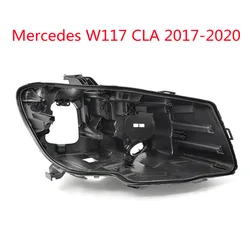 Farol base frente auto farol habitação para mercedes benz cla w117 led 2017 2018 2019 2020 farol de volta casa
